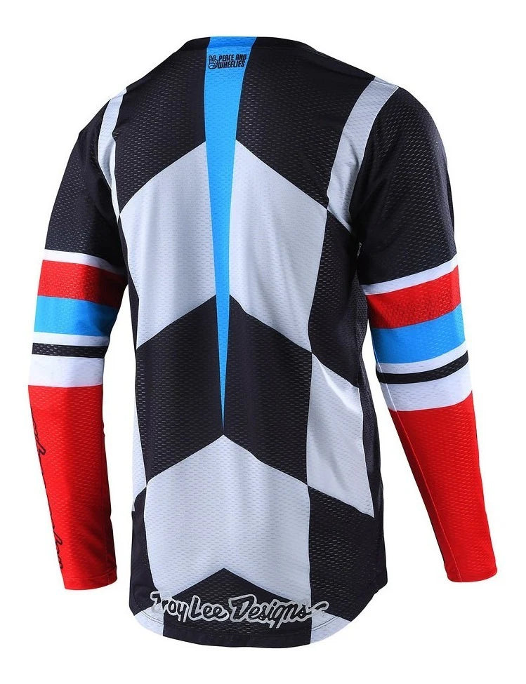 Gp Air Jersey Warped Red / Black (M)