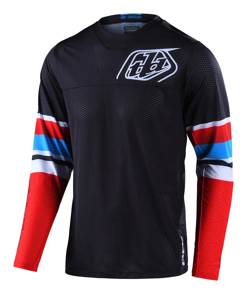 Gp Air Jersey Warped Red / Black (M)
