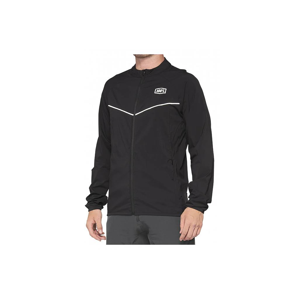 CORRIDOR Stretch Windbreaker Black (M)
