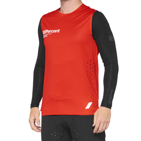 R-CORE CONCEPT Sleeveless Jersey Red L