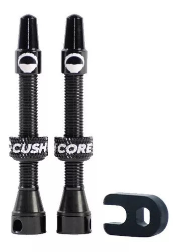 JUEGO DE VALVULAS CUSHCORE 55MM NEGRO