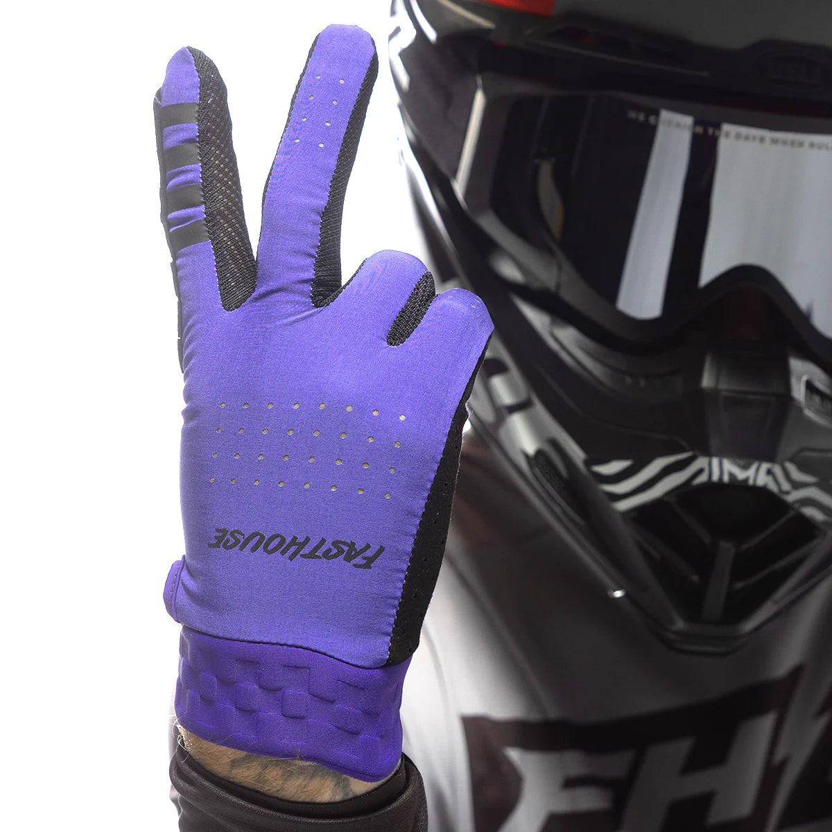 FASTHOUSE, Helix Podium Glove, PURPLE, M