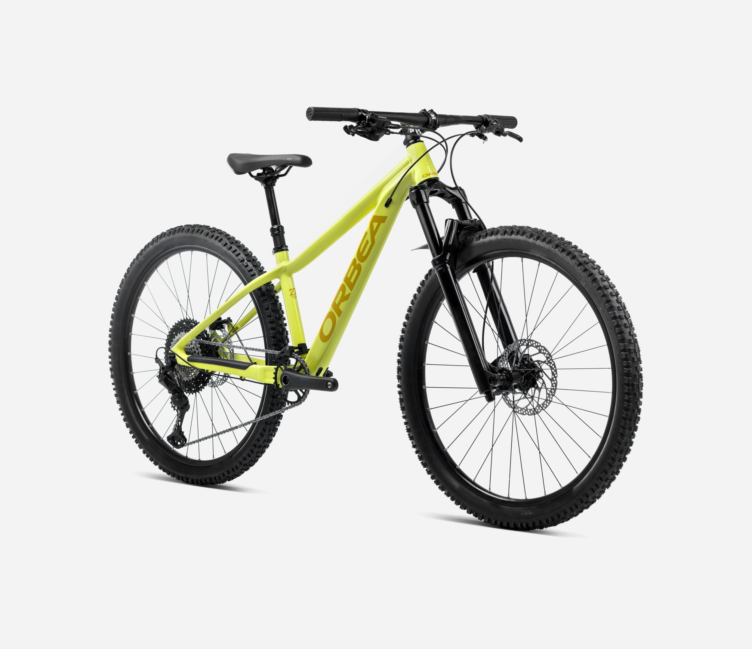 Bicicleta Infantil ORBEA LAUFEY 27 H10 (Spicy Lime - Corn Yellow Gloss) R27.5 (140cm - 165cm)