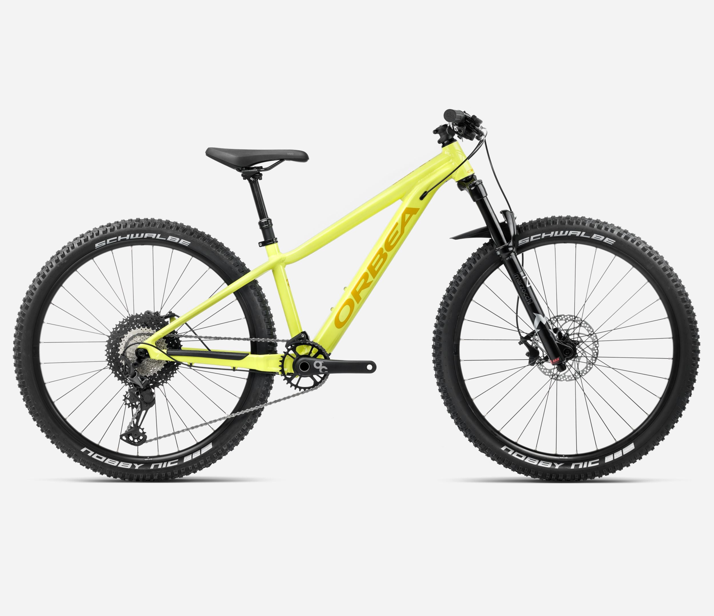 Bicicleta Infantil ORBEA LAUFEY 27 H10 (Spicy Lime - Corn Yellow Gloss) R27.5 (140cm - 165cm)