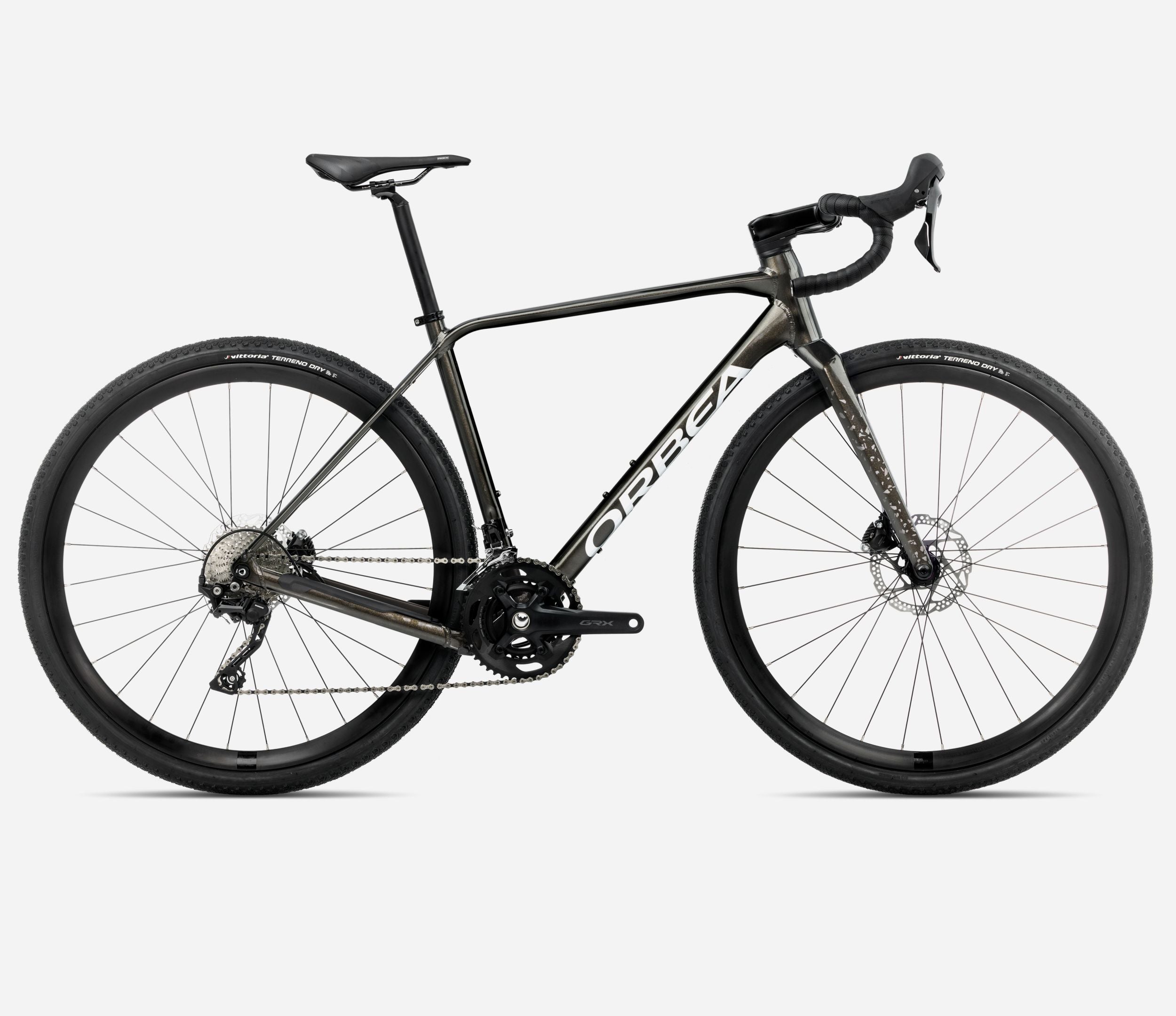 Bicicleta de Gravel ORBEA Terra H40 2025 COLOR Infinity Green - Ivory White (Gloss), TALLA M