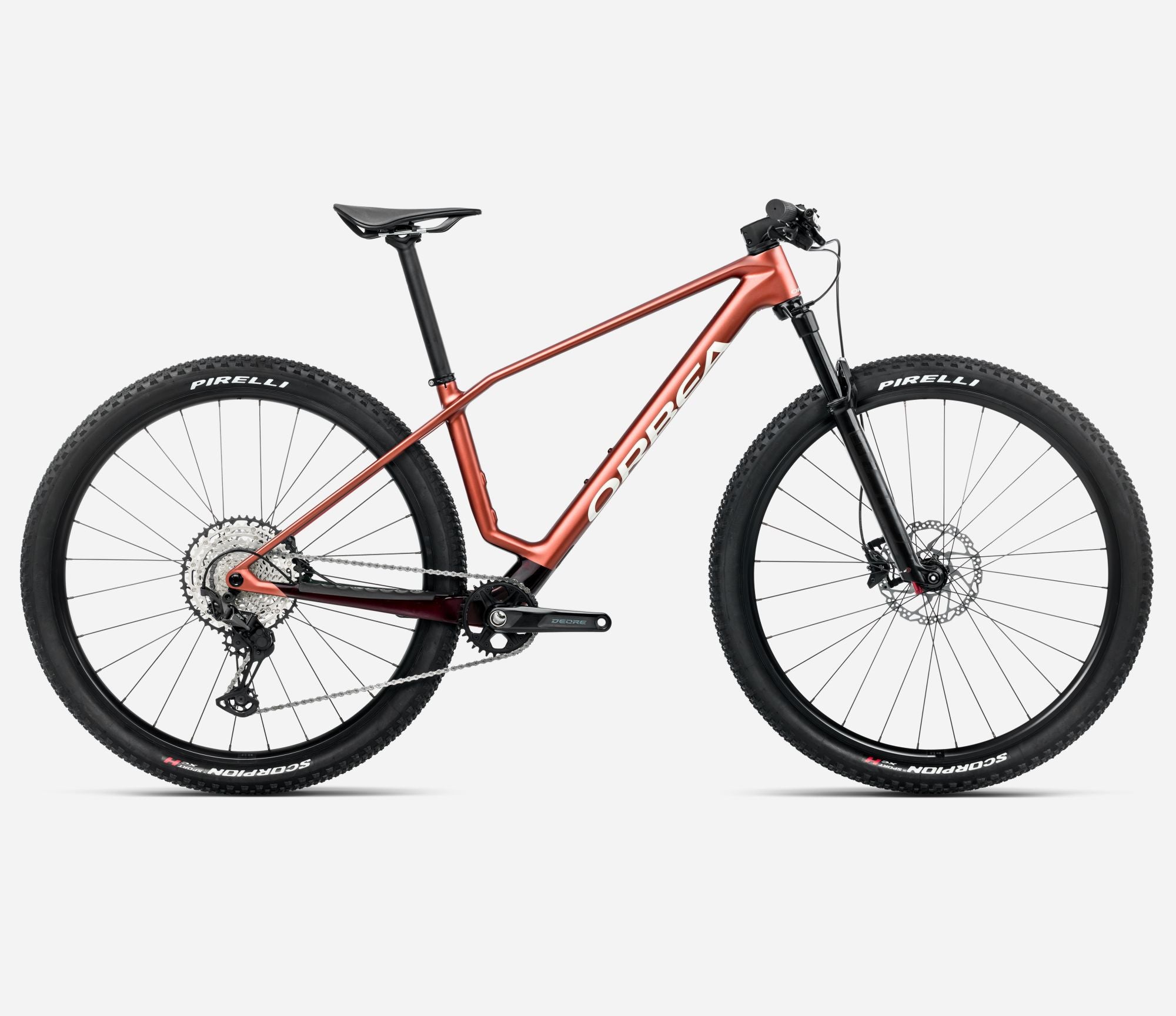 Bicicleta de Montaña ORBEA ALMA M50 2025 (Mars Red (Matt) - Metallic Burgundy Red (Gloss)) Talla S