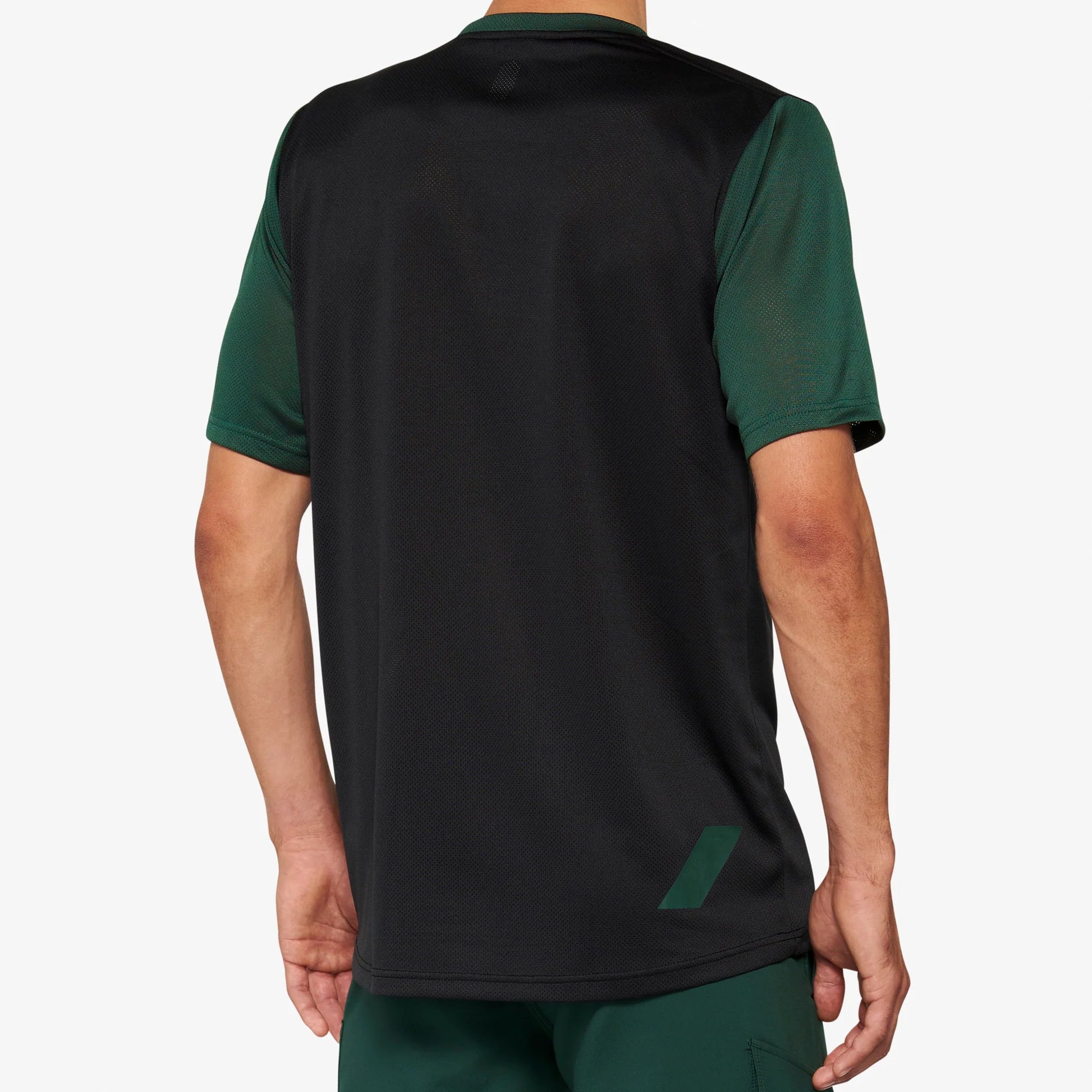 RIDECAMP Short Sleeve Jersey Black/Forest Green (M)