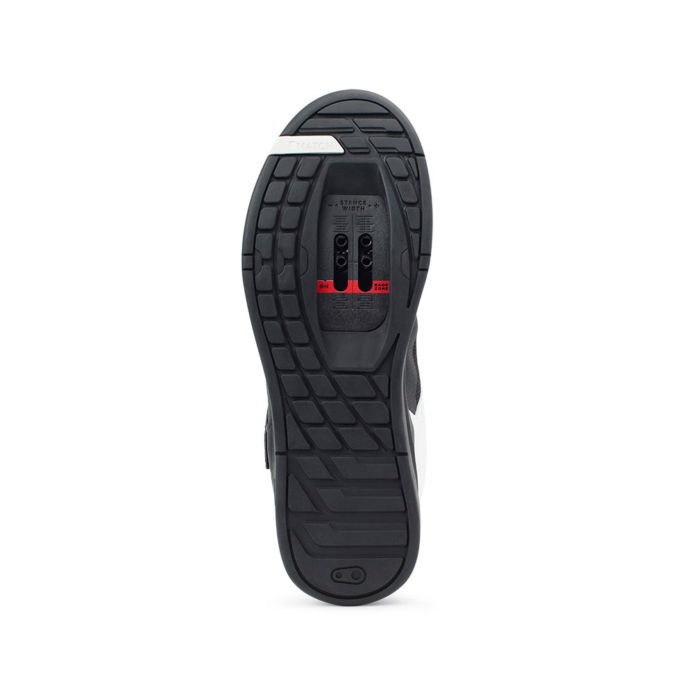 ZAPATOS MALLET SPEEDLACE NEG / BCO - SUELA NEG 8.5