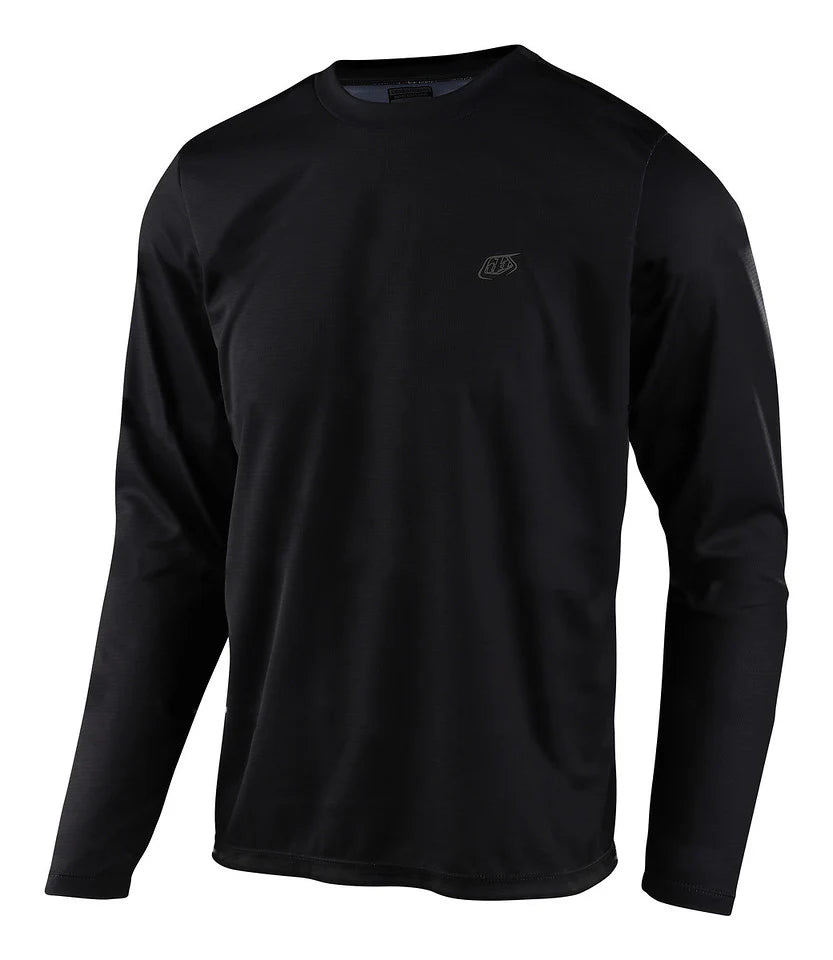 Flowline Ls Jersey Black (S)