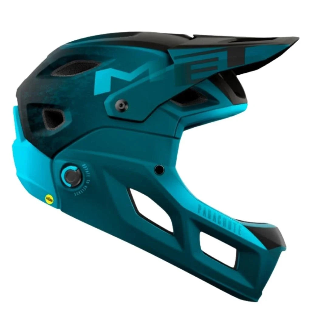 CASCO MET PARACHUTE MCR MIPS CHICO AZUL PETROLEO TALLA S