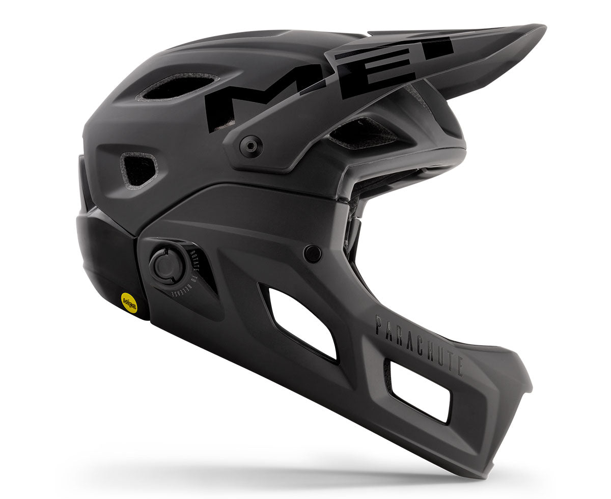 CASCO MET PARACHUTE MCR MIPS MEDIANO NEGRO MATE - TALLA M
