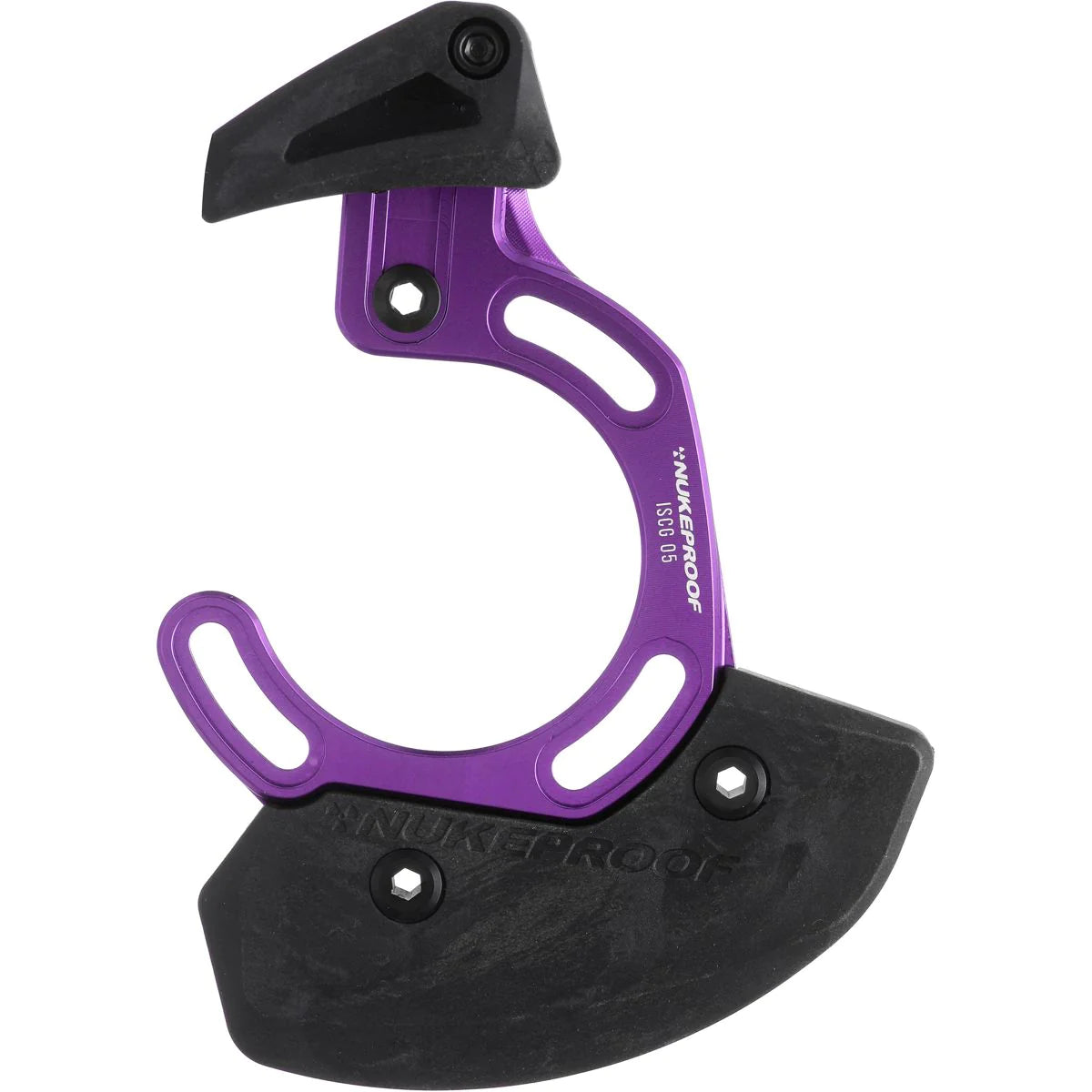 Nukeproof Chain Guide ISCG 05 Top Guide With Bash Purple - Black 28-36t