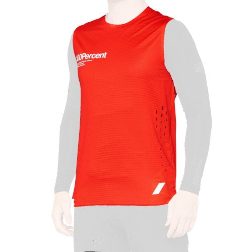R-CORE CONCEPT Sleeveless Jersey Red L