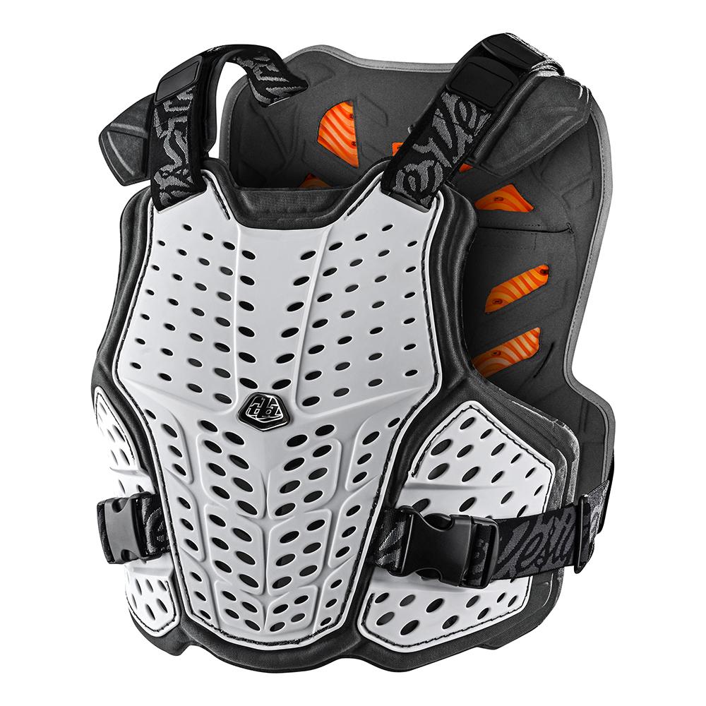 Rockfight Ce Chest Protector White (MD/LG)