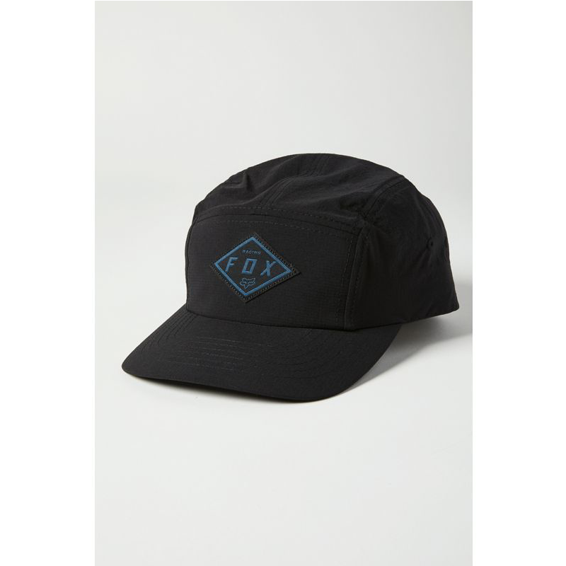 EJ- GORRA FOX BADGE 5 PANEL NEGRO