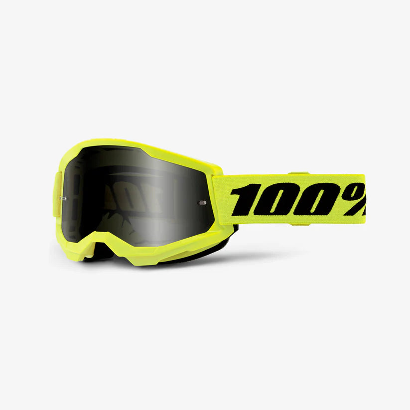 STRATA 2 SAND Goggle Fluo/Yellow - Smoke Lens