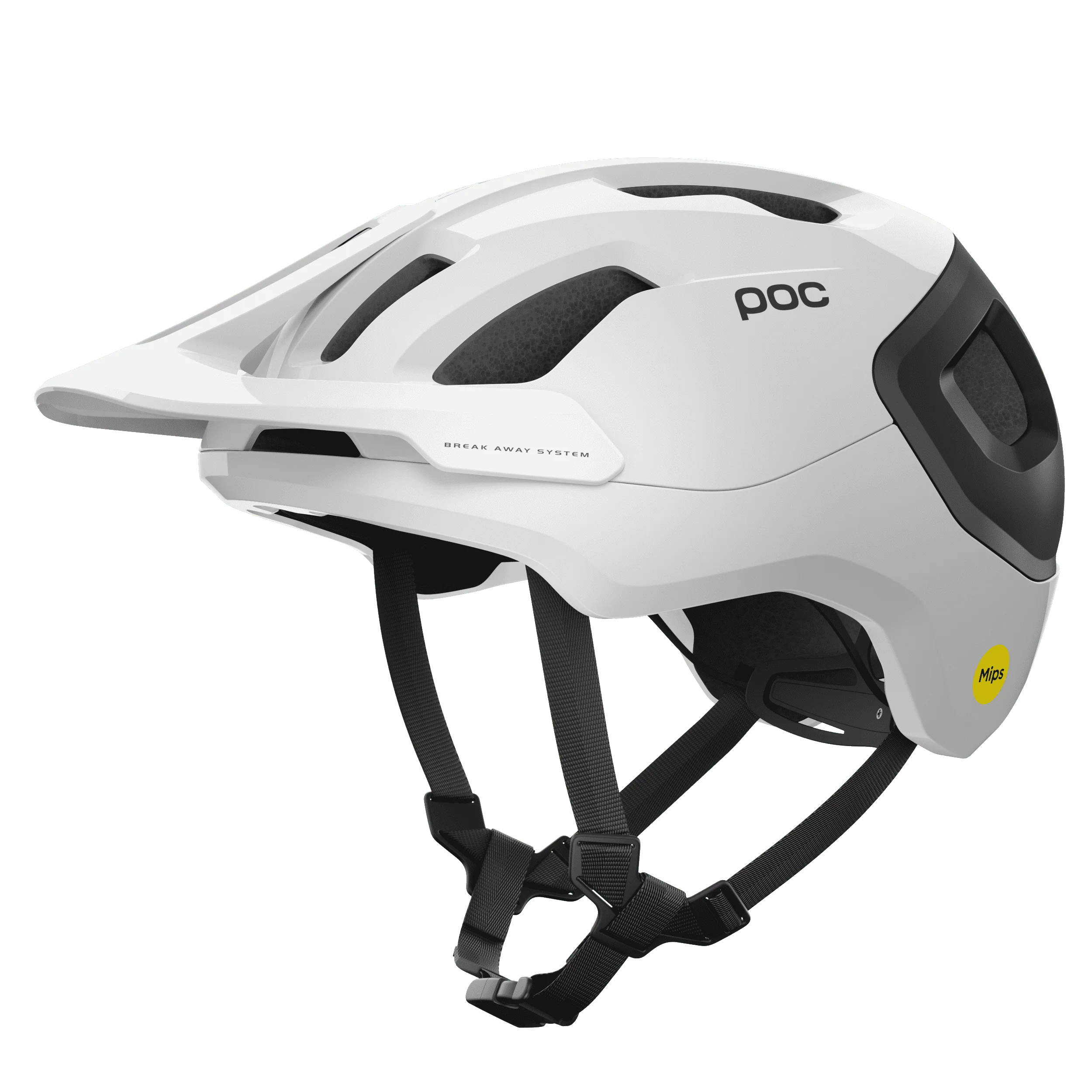 Casco POC Axion Race MIPS - Hydrogen White/Uranium Black Matt / M