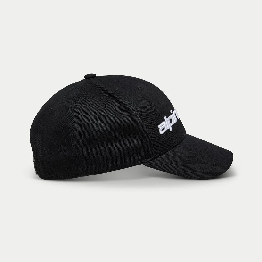 Gorra Linear Wordmark 2.0 Negro / Blanco