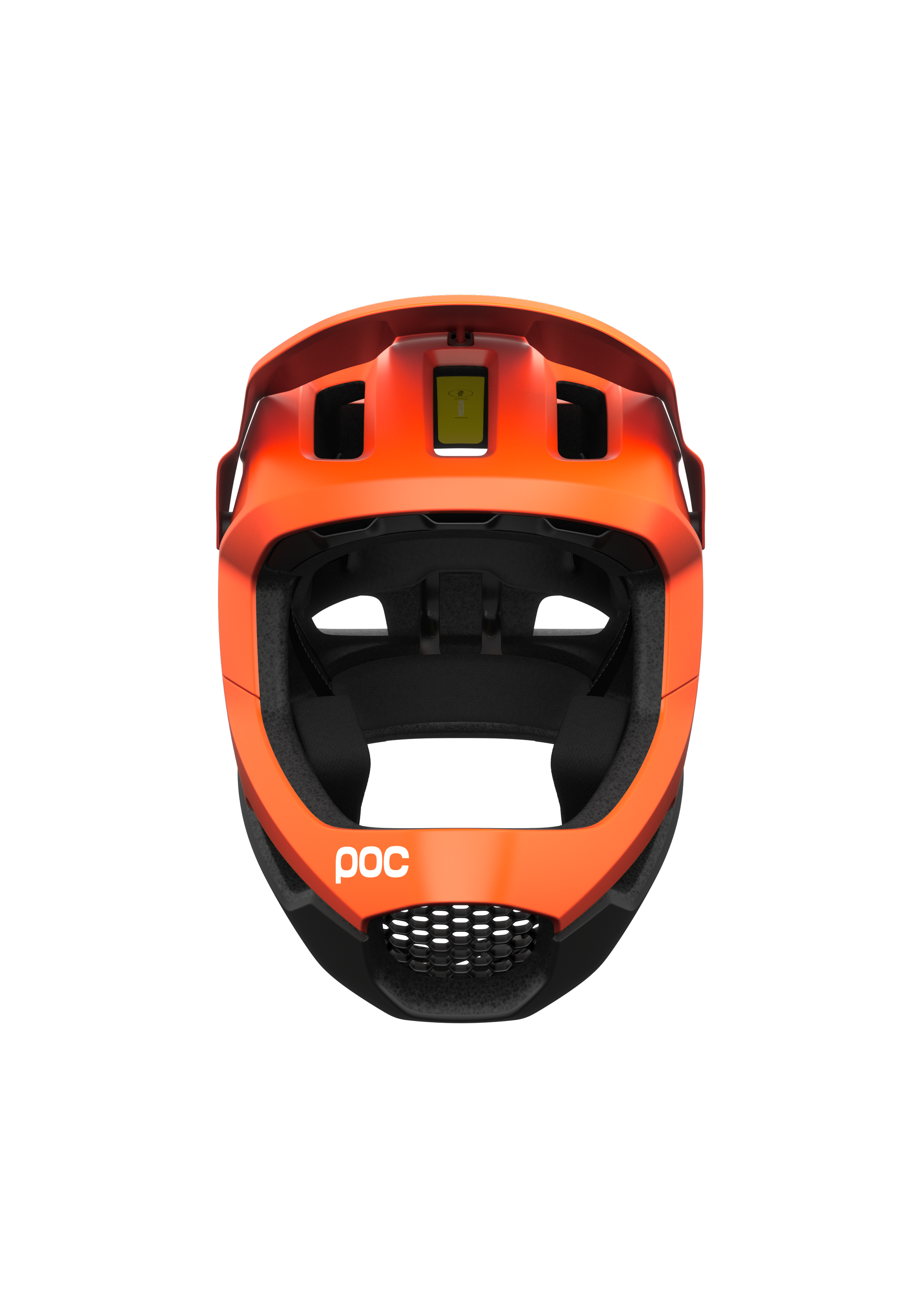 Casco POC Otocon Race MIPS - Fluorescent Orange AVIP/Uranium Black Matt / Talla M
