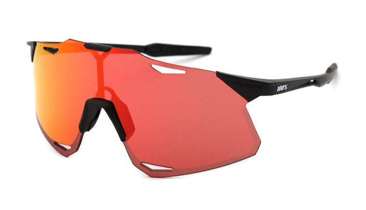 HYPERCRAFT - Matte Black - HiPER Red Multilayer Mirror Lens