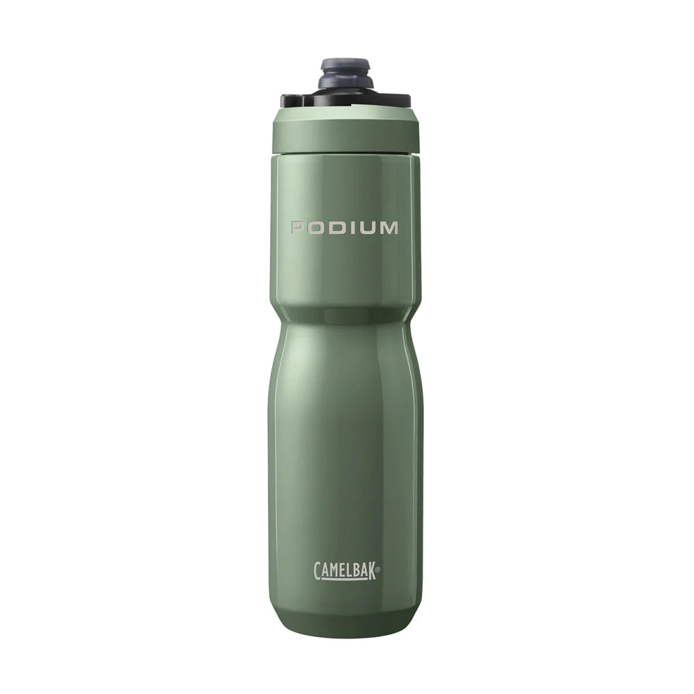 ANFORA CAMELBAK PODIUM STEEL INSULADA 650ML ACERO VERDE