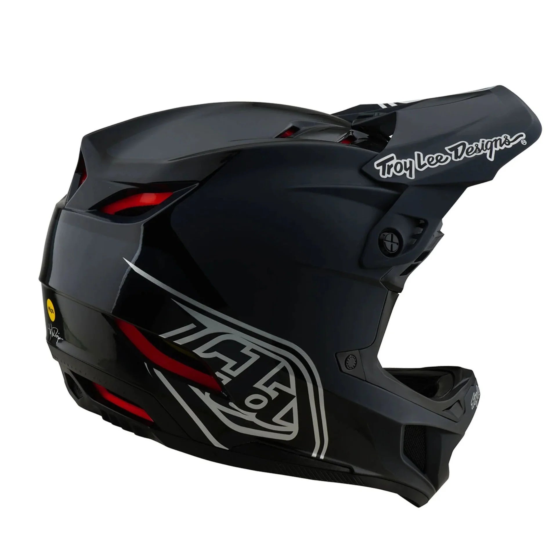 D4 Polyacrylite Helmet; Shadow Black (M)
