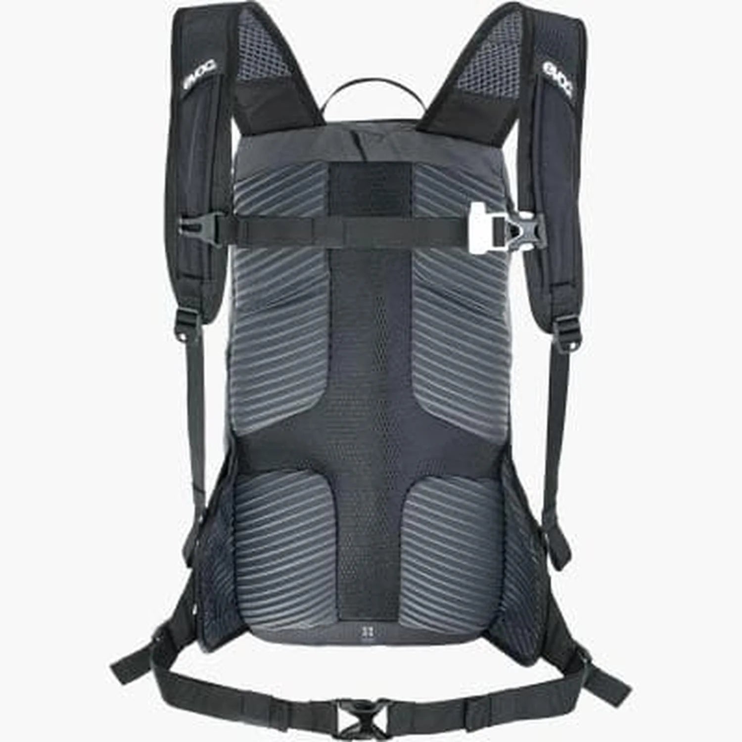 Mochila EVOC Ride 12 + bolsa de hidratacion 2LT Carbon Grey - Black