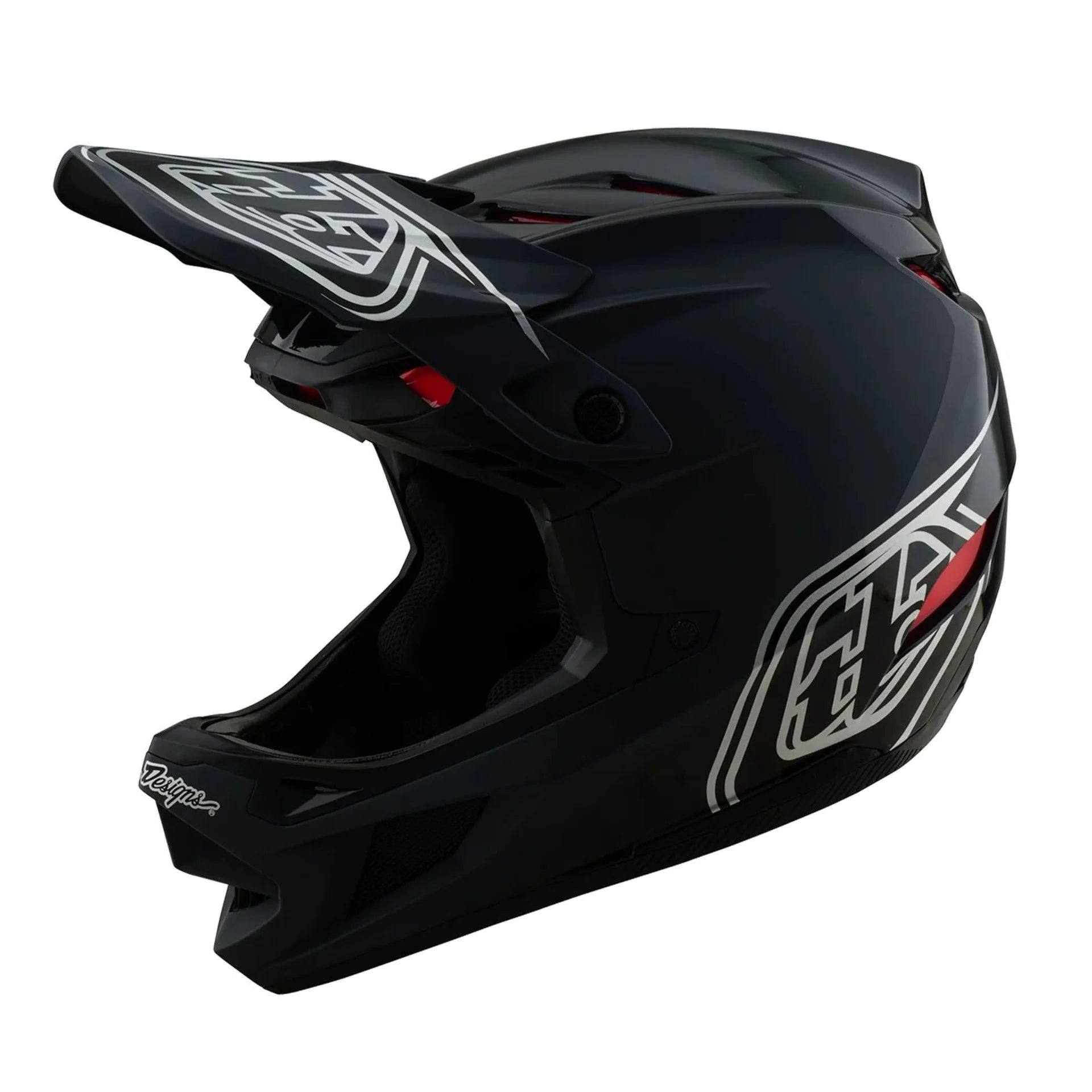 D4 Polyacrylite Helmet; Shadow Black (M)