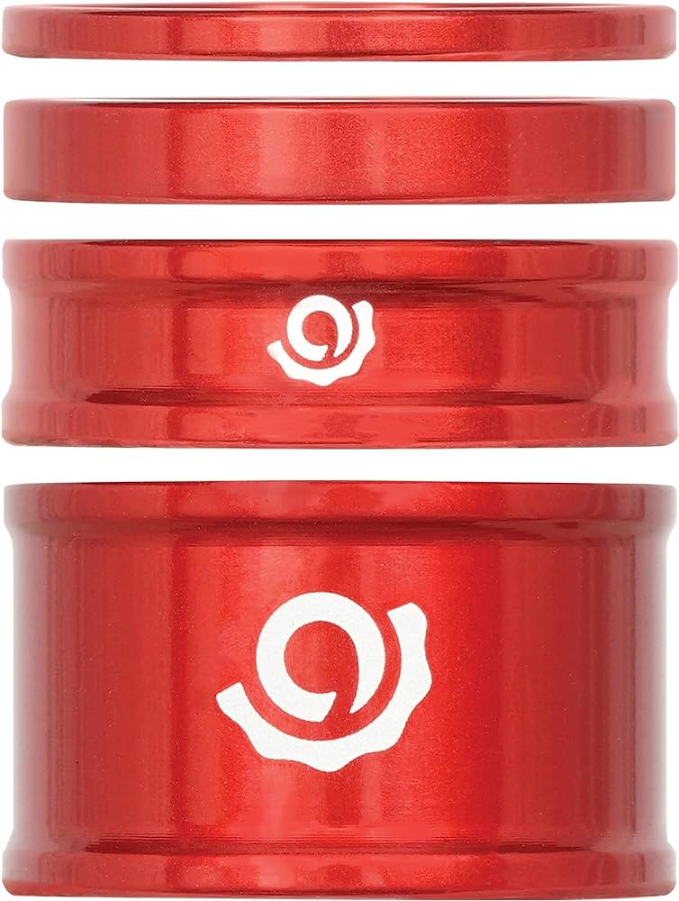 HEADSET SPACER COMBO KIT INDUSTRY 9 RED