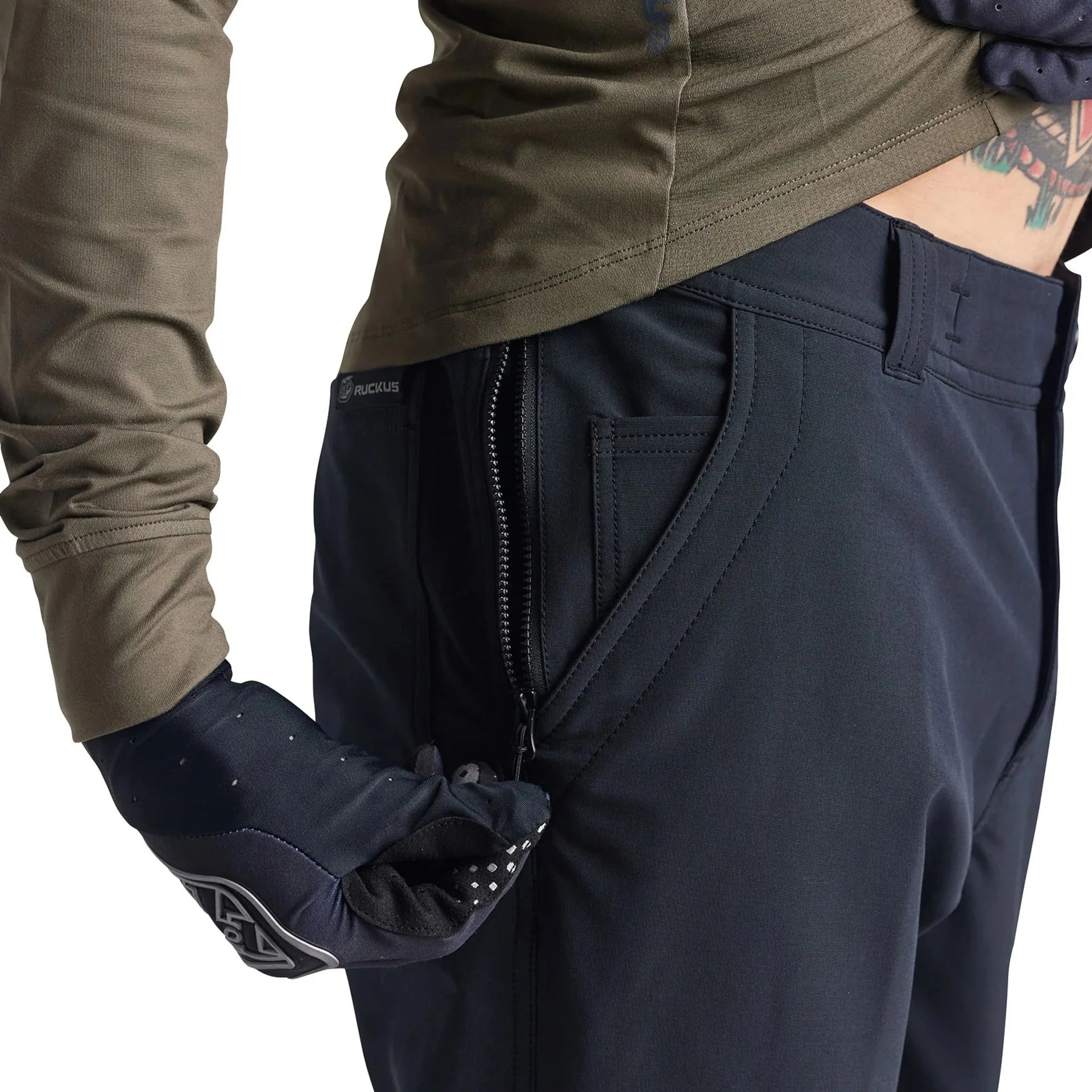 Ruckus Long Travel Pant Mono Carbon (32)