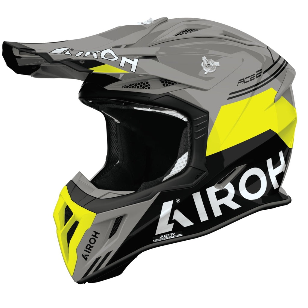 Helmet Aviator Ace 2 Fury Yellow Gloss (L)