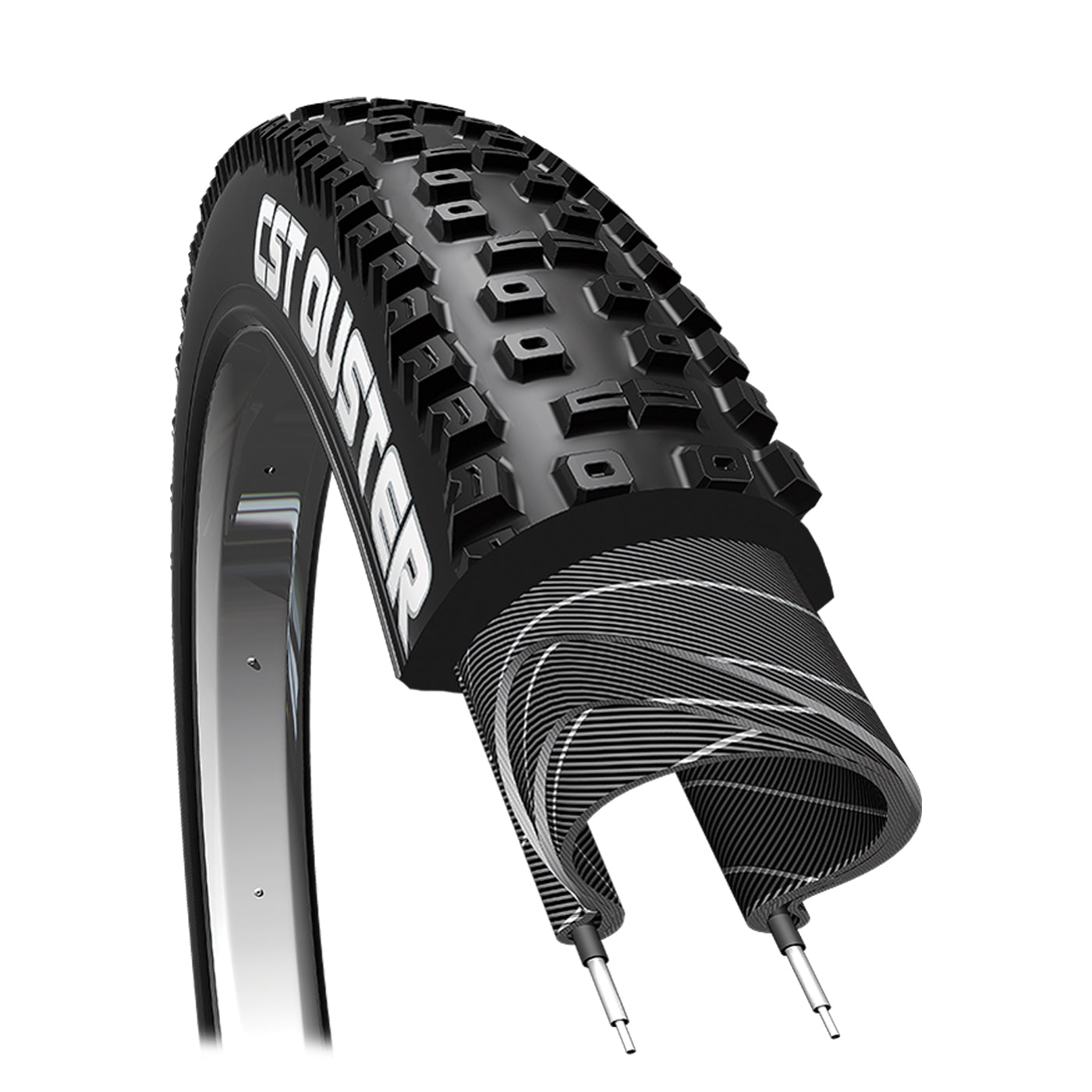 Llanta CST 27.5X2.25 (57-584) MTB OUSTER Negra 27TPI