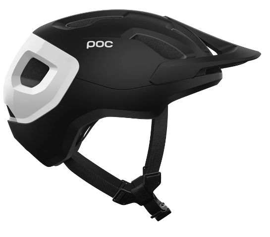 Casco POC Axion Race MIPS - Uranium Black Matt/Hydrogen White / M