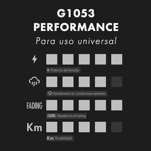 Balatas GALFER Performance HOPE E4