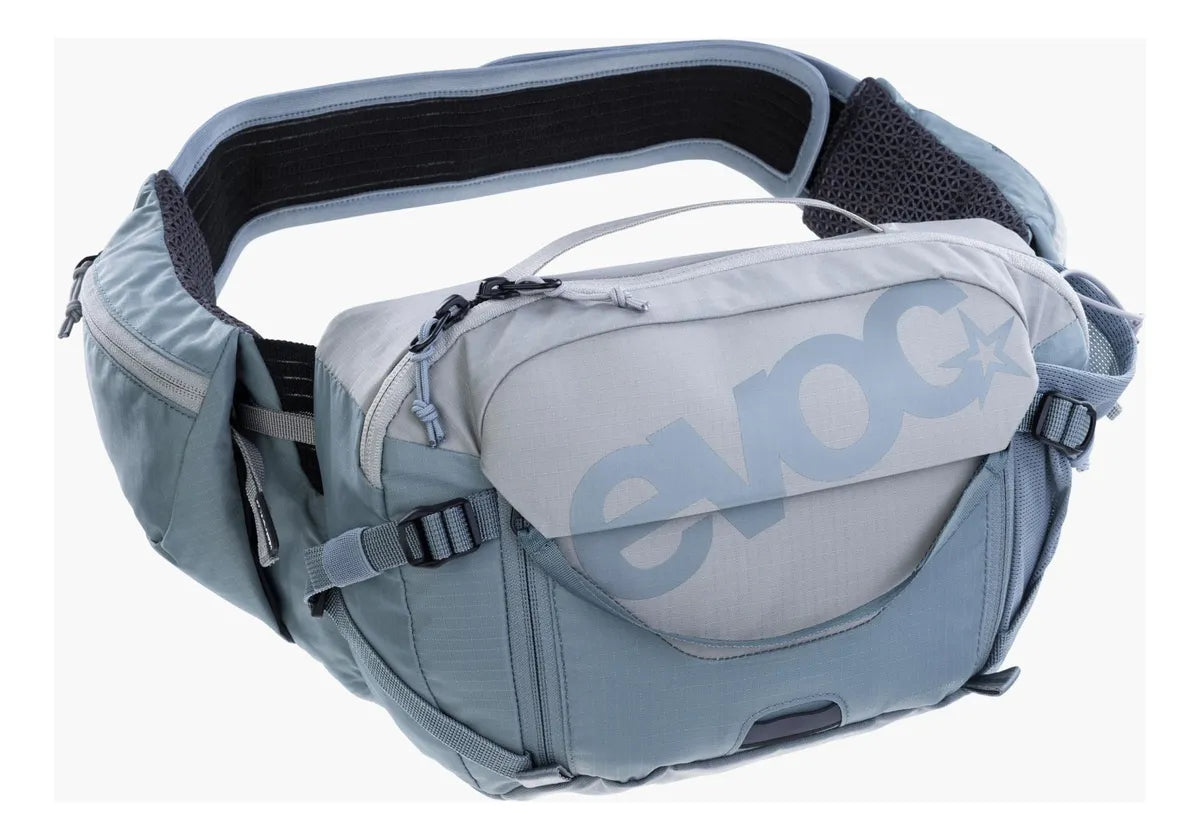 Cangurera EVOC Hip Pack Pro 3 + bolsa de hidratacion 1.5LT Stone