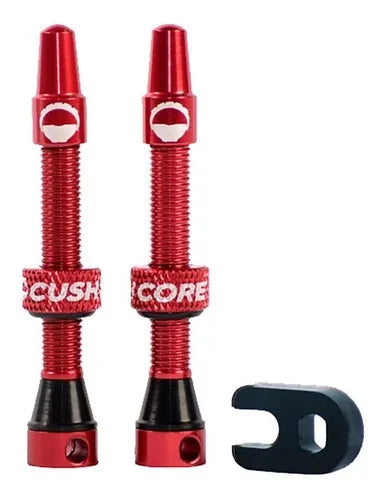 JUEGO DE VALVULAS CUSHCORE 44MM (Rojo)