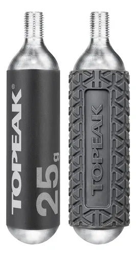 JGO 2 CARTUCHOS CO2 25GRS TOPEAK