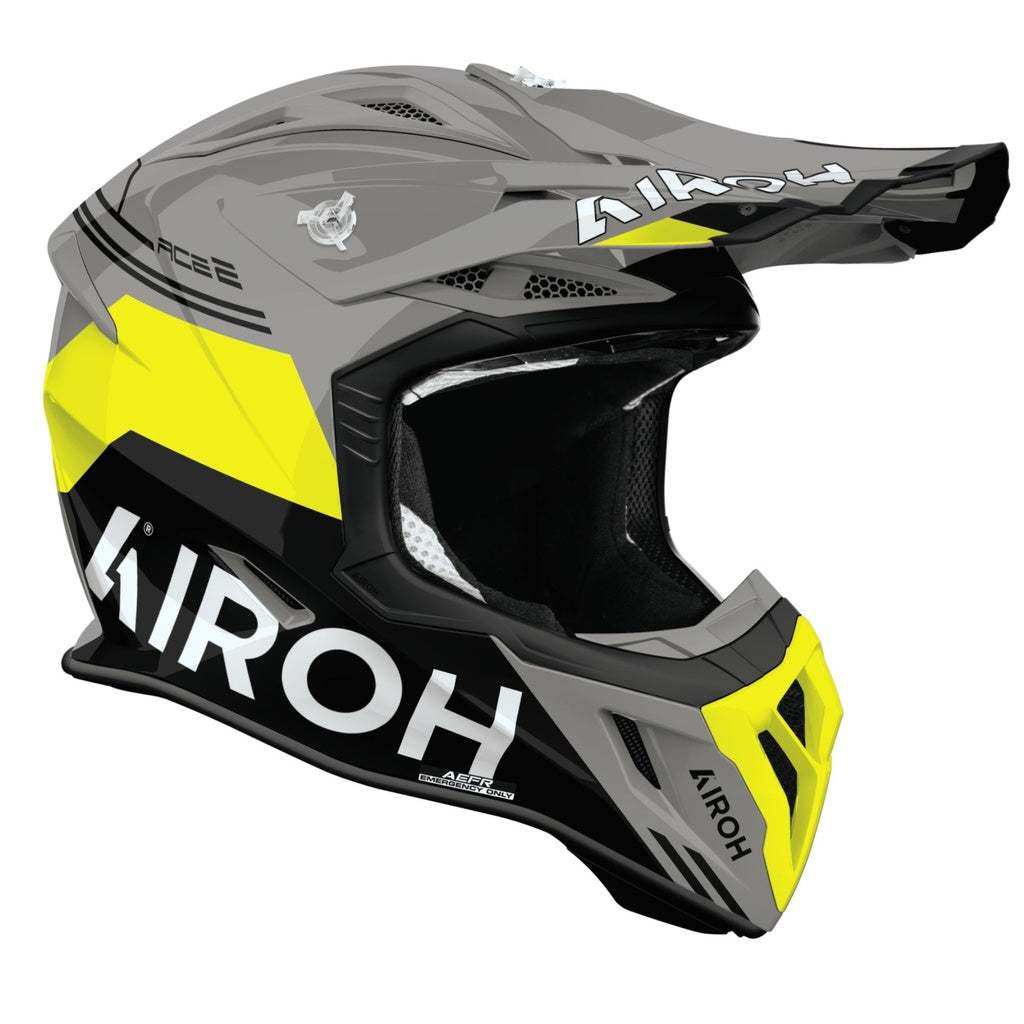 Helmet Aviator Ace 2 Fury Yellow Gloss (L)