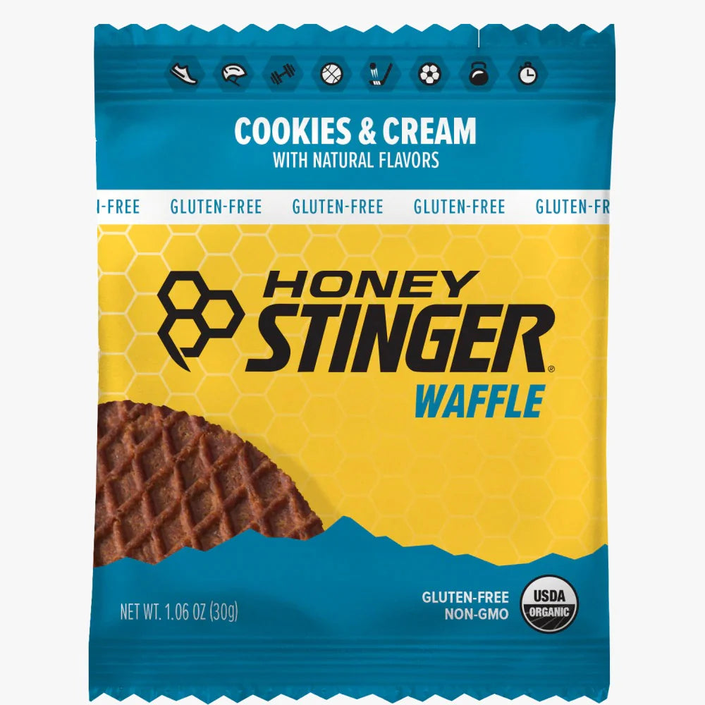 Honey Stinger Waffle Gluten Free Cookies & Cream