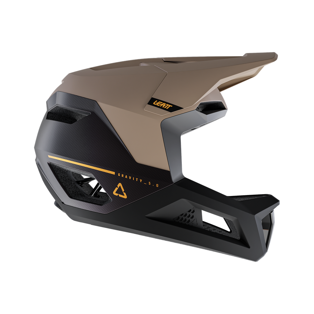 CASCO MTB GRAVITY 5.0 (M 55-59cm, Brown)