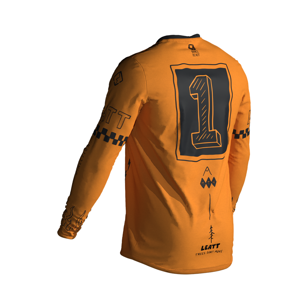 JERSEY MTB GRAVITY 3.0 MANGA LARGA JR (Lager Yellow)