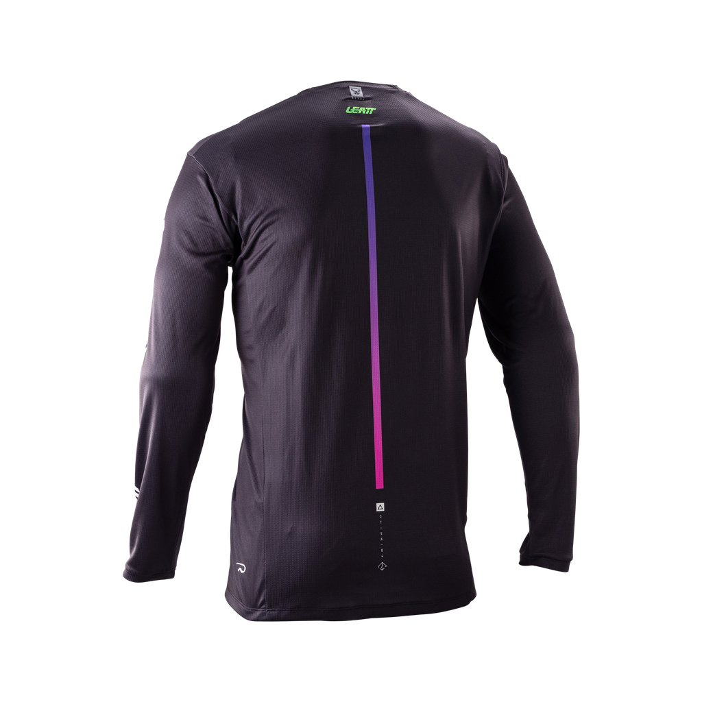 JERSEY MTB GRAVITY 4.0 MANGA LARGA (Race Black)