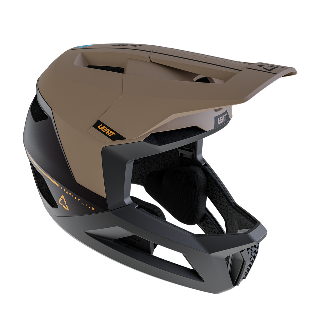 CASCO MTB GRAVITY 5.0 (M 55-59cm, Brown)