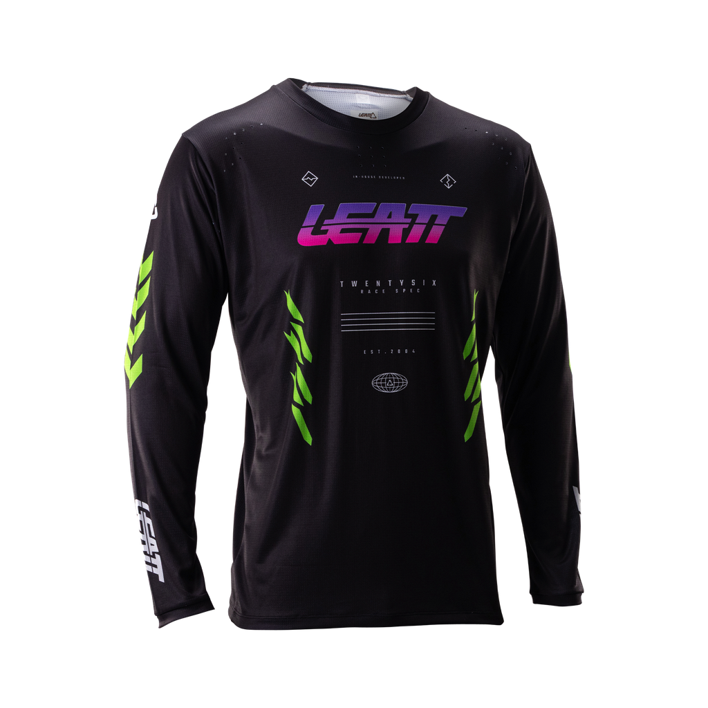 JERSEY MTB GRAVITY 4.0 MANGA LARGA (Race Black)