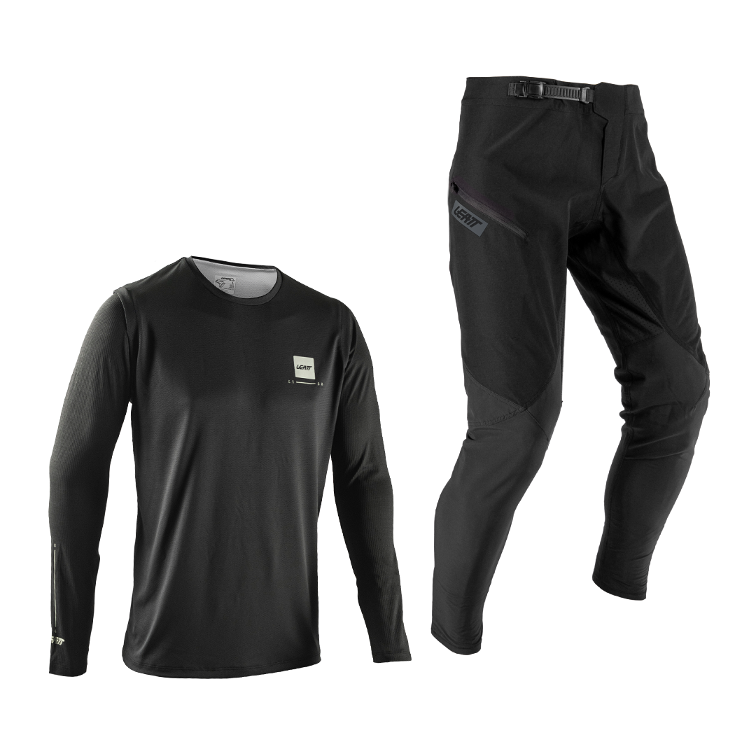 KIT DE CICLISMO MTB GRAVITY 1.0 (Ghost Black)