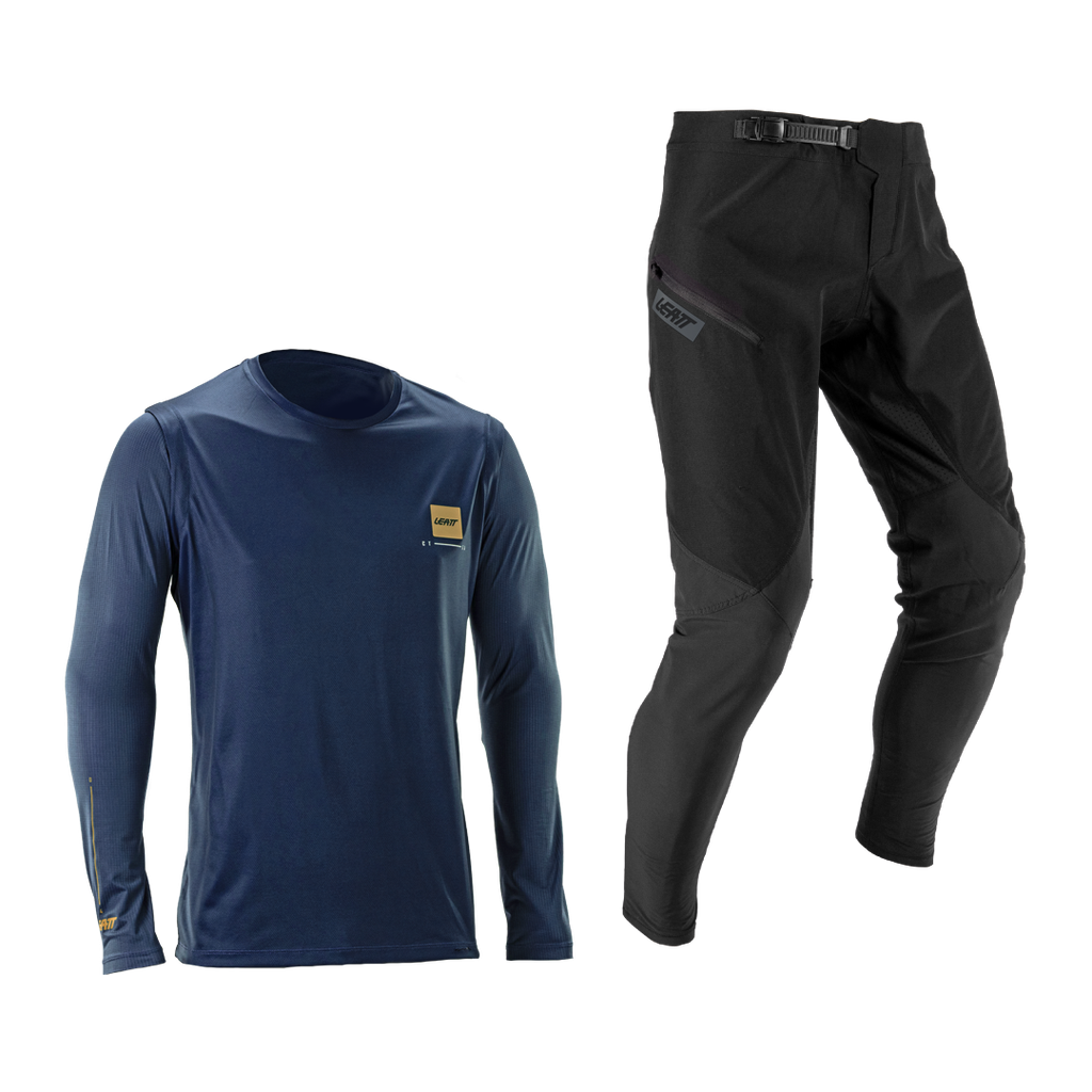 KIT DE CICLISMO MTB GRAVITY 1.0 (Galaxy Blue)
