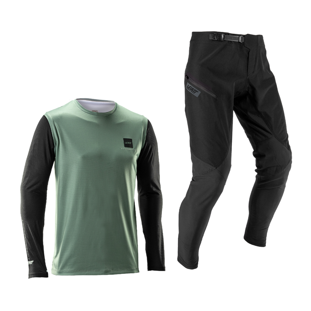 KIT DE CICLISMO MTB GRAVITY 1.0 (Mist Green)