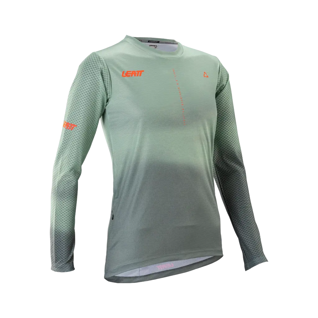 JERSEY MTB TRAIL 3.0 MANGA LARGA MUJER (M/EU38/UK10/US6, Mist Green)