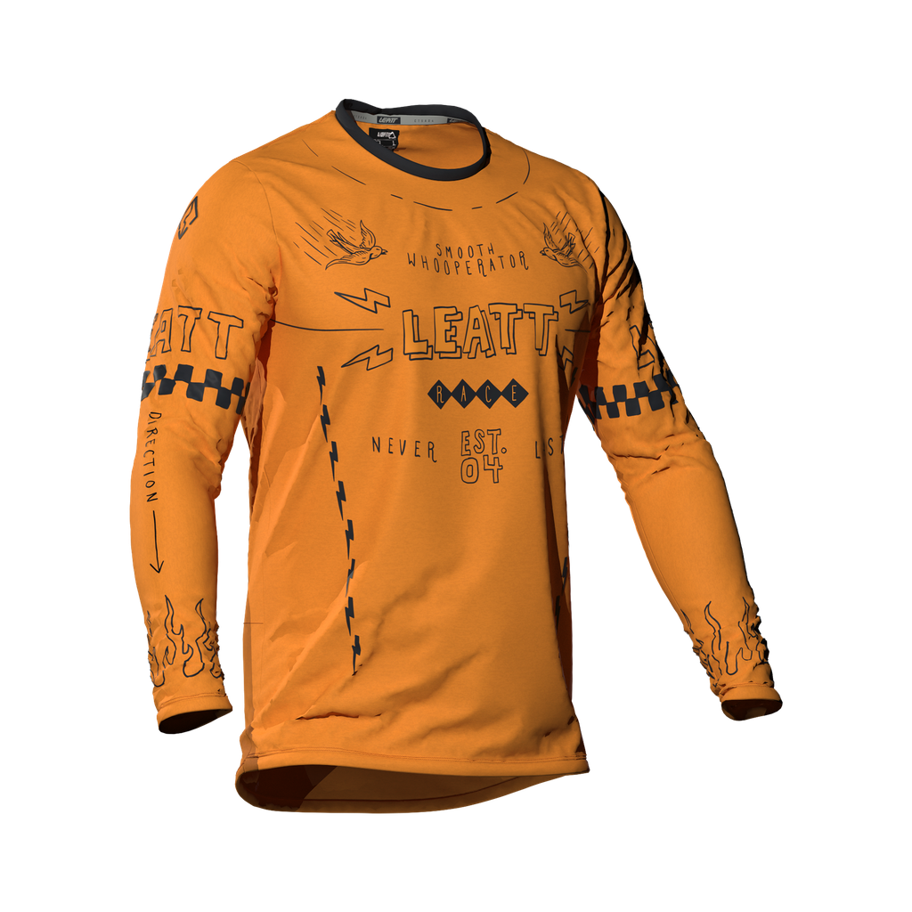 JERSEY MTB GRAVITY 3.0 MANGA LARGA JR (Lager Yellow)