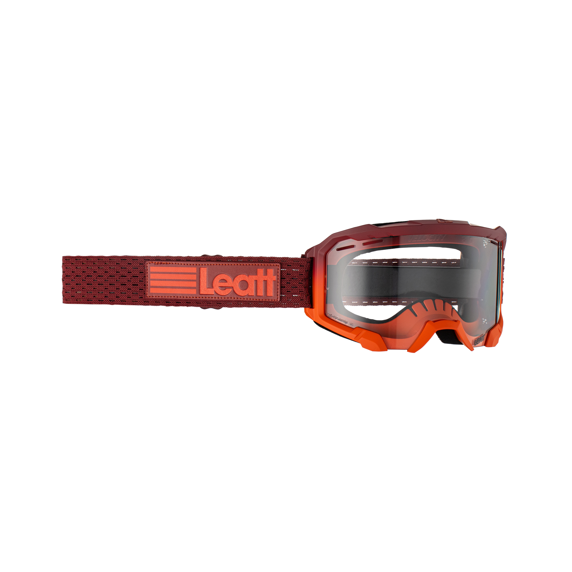 GOGGLE LEATT VELOCITY 4.0 MTB (Flame Orange Clear 83% VLT)